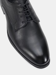 黑色 - Novo Niall Derby Lace Up Smart Shoes - 圖片 6，共 6
