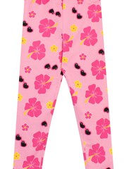 Character Blue/Pink Baby Shark 100% Cotton T-Shirt and Leggings Set - Image 3 of 3