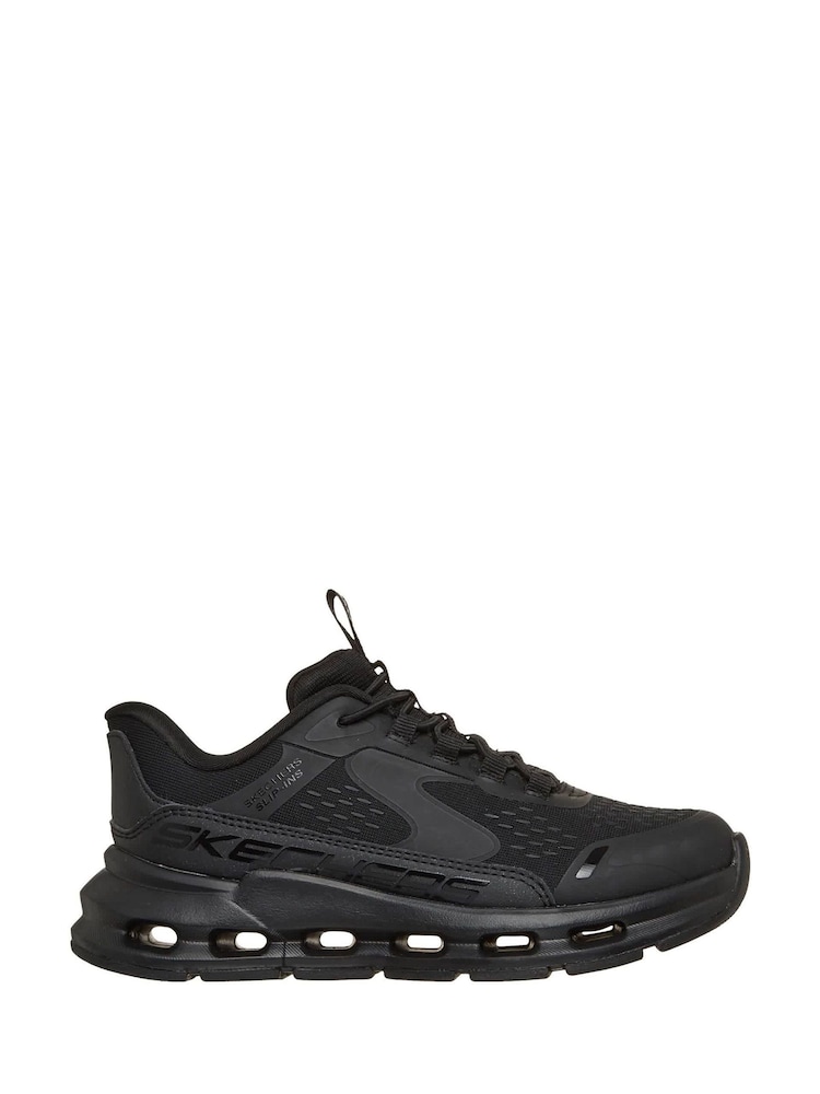 Skechers Black Glide Step Vista Lane Trainers - Image 1 of 1 Skechers Black Glide Step Vista Lane Trainers - Image 1 of 1