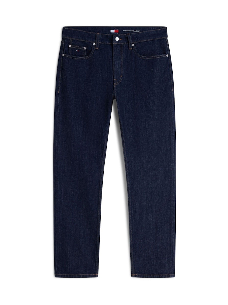 Tommy Jeans Blue Ryan Slim Straight Jeans - Image 5 of 5 Tommy Jeans Blue Ryan Slim Straight Jeans - Image 5 of 5