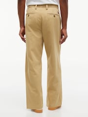 Tommy Jeans Brown Theo Loose Washed Chinos - Image 2 of 5