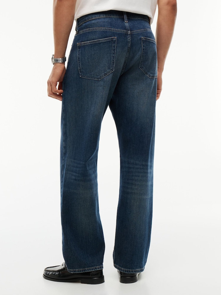 Tommy Jeans Blue Otis Regular Straight Faded Jeans - Image 2 of 6