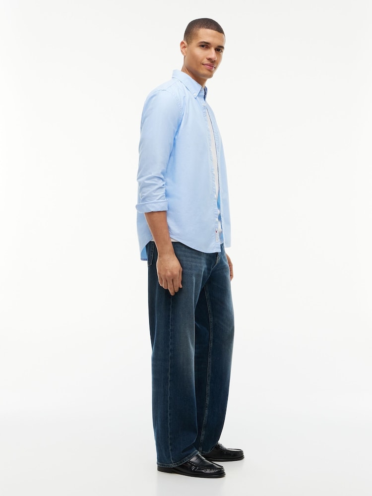 Tommy Jeans Blue Otis Regular Straight Faded Jeans - Image 6 of 6