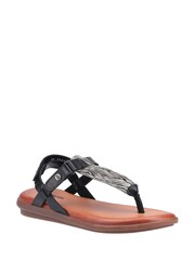 Hush Puppies Black Norah Sandals - Image 2 of 4
