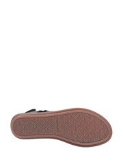 Hush Puppies Black Norah Sandals - Image 4 of 4