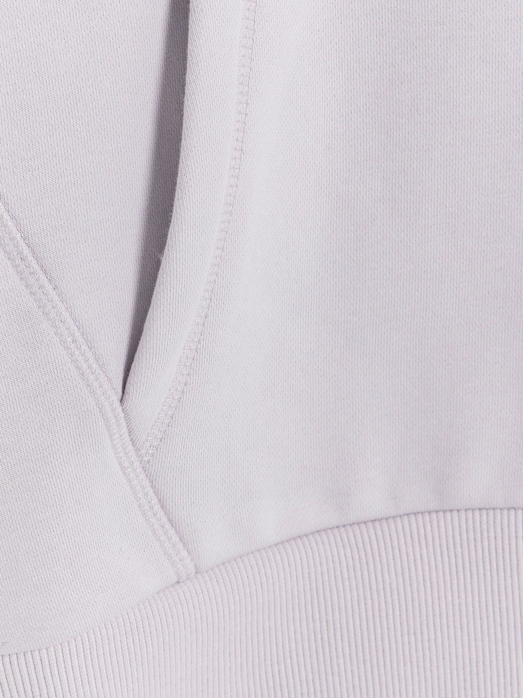 River Island Purple Regular Fit 100% Cotton Long Sleeve Hoodie - Image 4 of 4 River Island Purple Regular Fit 100% Cotton Long Sleeve Hoodie - Image 4 of 4