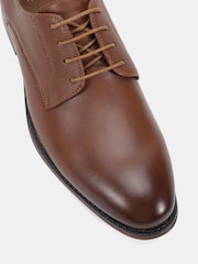 棕色 - Novo Niall Derby Lace Up Smart Shoes - 圖片 6，共 6