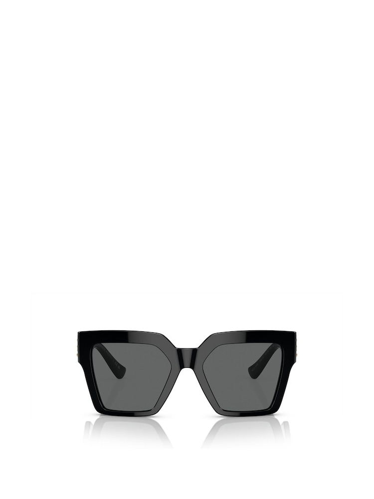 Versace Oversized Black Sunglasses - Image 1 of 5