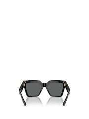 Versace Oversized Black Sunglasses - Image 3 of 5