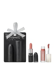 MAC Pink Mini Mac Nudes Lip Combo Christmas Ornament (Worth £32) - Image 1 of 6