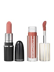 MAC Pink Mini Mac Nudes Lip Combo Christmas Ornament (Worth £32) - Image 2 of 6
