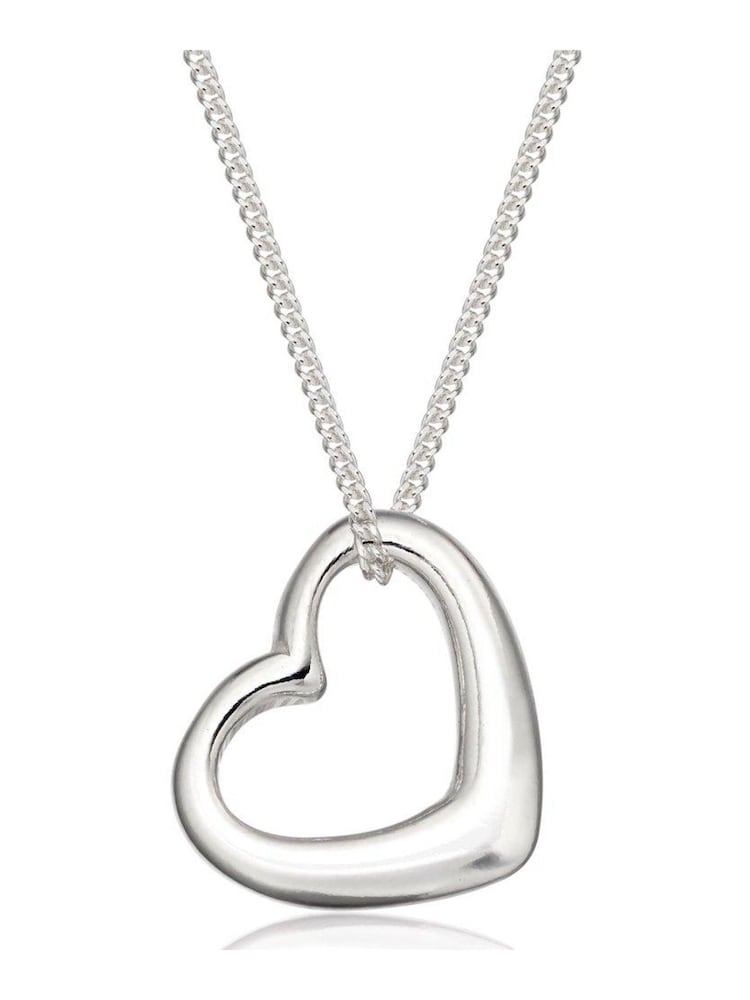 Beaverbrooks Sterling Silver Heart Pendant - Image 1 of 4
