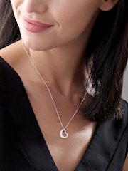 Beaverbrooks Sterling Silver Heart Pendant - Image 4 of 4