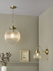 Dar Lighting Brass Tamara Ceiling Light Pendant - Image 4 of 4
