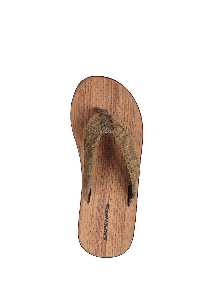 Бежевый - Skechers Мужская тантрическая сандалия - Image 5 of 5
