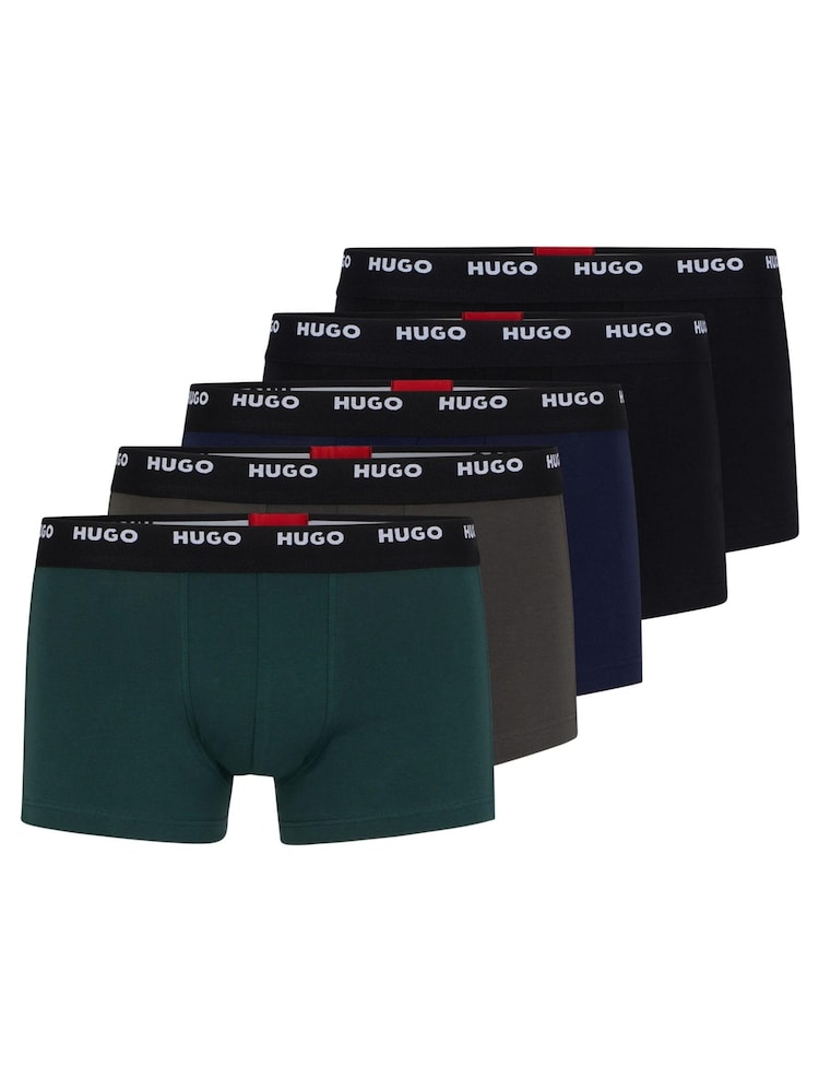 HUGO Logo Waistband Trucks 5 Pack - Image 1 of 7