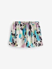 Animal Print Viscose Vest Pyjama Short Set - Image 7 of 8