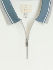 تي شيرت بيسبول صوف بشريط متباين من River Island - Image 6 of 6