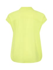 Yours Curve Green Button Through 100% Cotton Shirt - Image 6 of 6