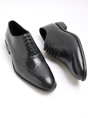 River Island usnjeni brogue derby čevlji z vezalkami - Slika 5 iz 6