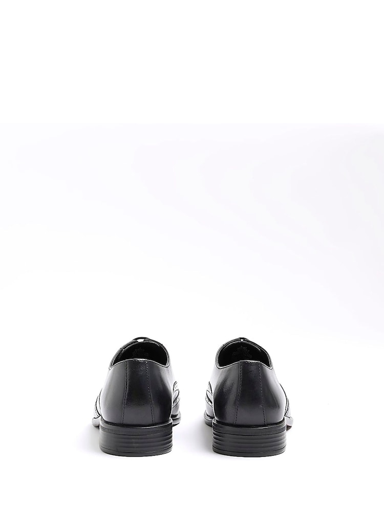 River Island usnjeni brogue derby čevlji z vezalkami - Slika 6 iz 6