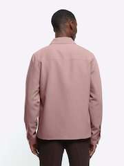 Roz - Jachetă River Island Essential Crew cu mânecă lungă - Image 2 of 6