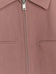 Roz - Jachetă River Island Essential Crew cu mânecă lungă - Image 6 of 6