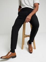 River Island Brown Chrome Lace up Brogue Derby Shoes - Image 1 of 6