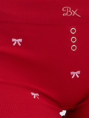 Boux Avenue Bow Embroidered Seamfree Shorts - Image 3 de 6