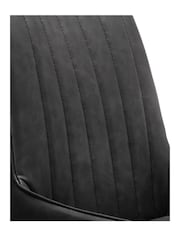 Julian Bowen Black Set of 2 Soho Dining Chairs - Image 4 of 4