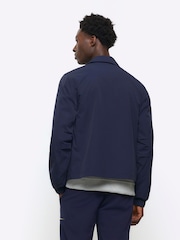River Island Blue Regular Fit Easy Stretch Jacket - Image 2 of 4
