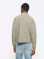 River Island Green Regular Fit Easy Stretch Jacket - Image 2 of 4