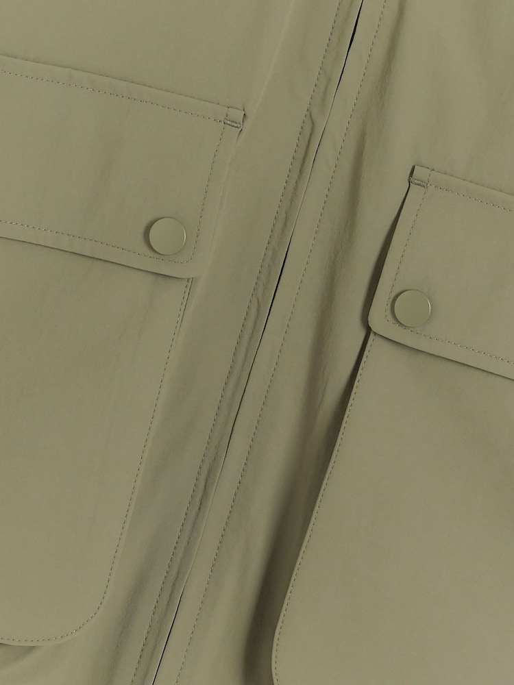 River Island Green Regular Fit Easy Stretch Jacket - Image 4 of 4