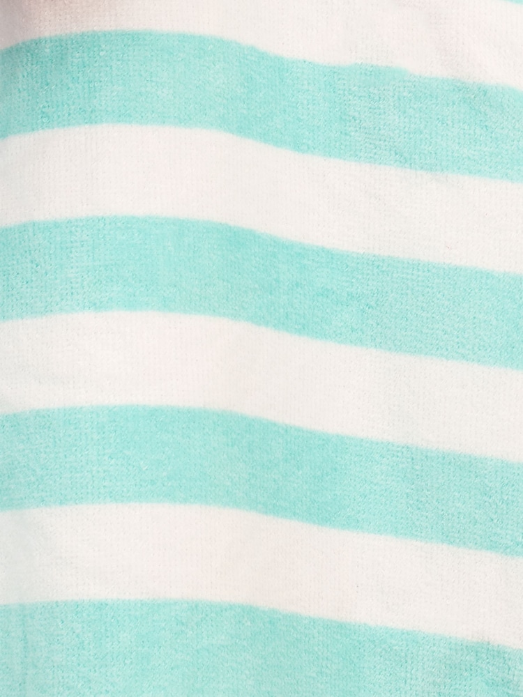 Harry Bear Blue Girls 100% Cotton Mermaid Poncho - Image 5 of 5