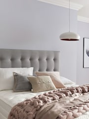Silentnight Slate Grey Hayez Strutted Headboard - Image 1 of 4