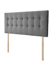 Silentnight Slate Grey Hayez Strutted Headboard - Image 3 of 4