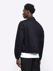 River Island Black 100% Cotton Smart Jacket - Image 2 of 5