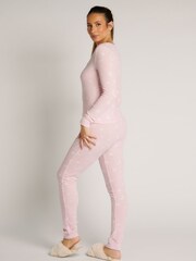 Pink - Boux Avenue Star & Moon Top und Leggings Pyjama-Set - Bild 2 von 4