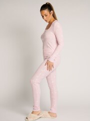 Pink - Boux Avenue Star & Moon Top und Leggings Pyjama-Set - Bild 3 von 4