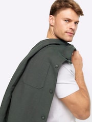 River Island Green Linen Jacket - Image 4 of 6