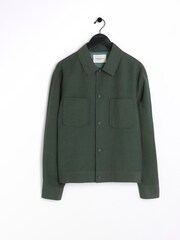 River Island Green Linen Jacket - Image 5 of 6