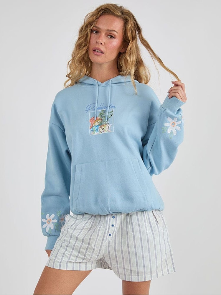 Skinnydip Blue Paddington Wildflowers Hoodie - Image 1 of 6