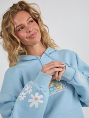 Skinnydip Blue Paddington Wildflowers Hoodie - Image 5 of 6