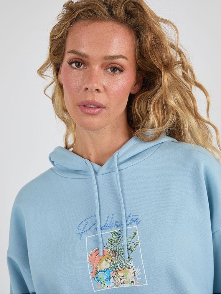 Skinnydip Blue Paddington Wildflowers Hoodie - Image 6 of 6
