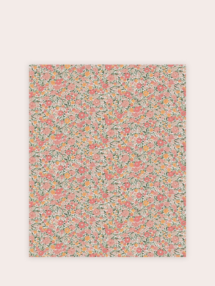 Laura Ashley Coral Pink Loveston 10M Wallpaper - Image 2 of 4 Laura Ashley Coral Pink Loveston 10M Wallpaper - Image 2 of 4