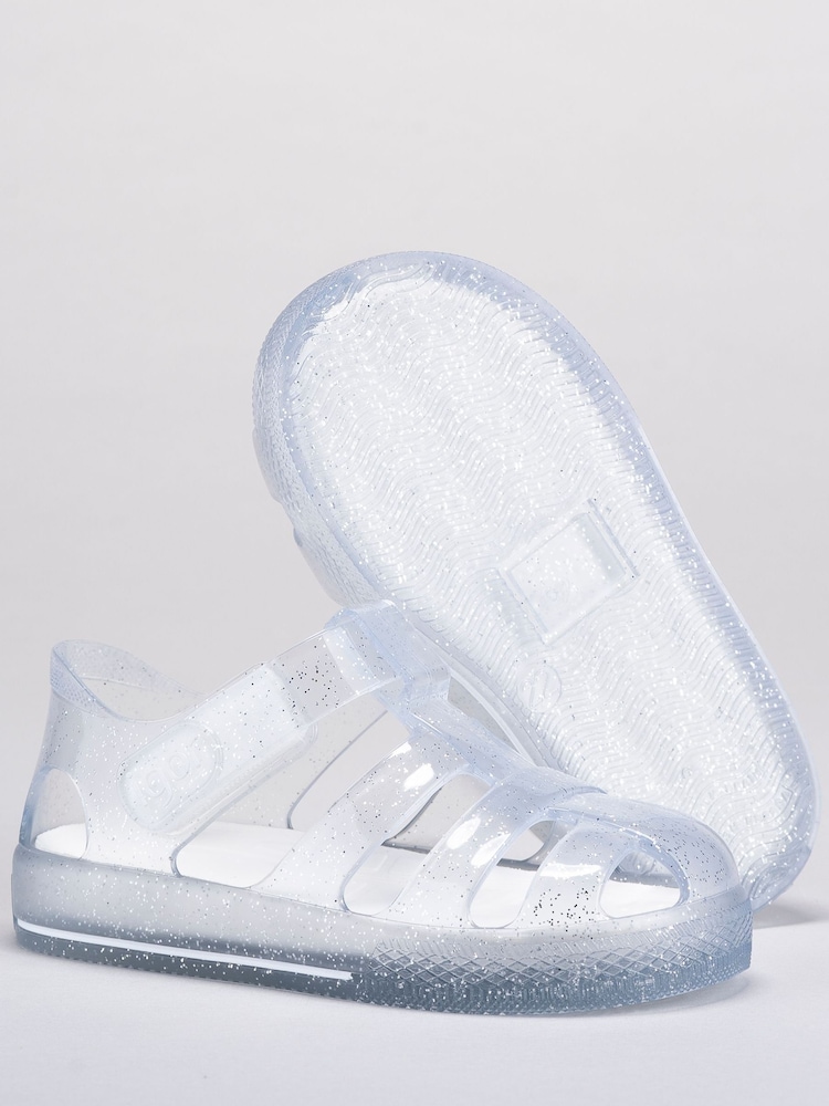 Igor Clear Star Glitter Transparent Sandals - Image 2 of 4 Igor Clear Star Glitter Transparent Sandals - Image 2 of 4