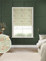 William Morris At Home Green Larkspur Made to Measure Roller Blind - Image 1 of 6