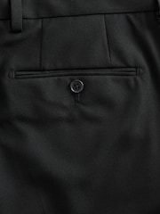 Black Regular Fit Suit Trousers - Image 12 of 12