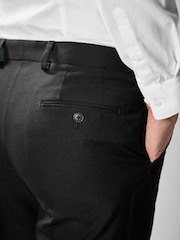 Noir - Ajustement régulier - Pantalon de costume - Image 3 of 3