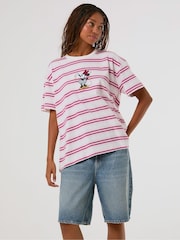 Skinnydip Disney Minnie Stripe T-Shirt - Bild 1 av 4
